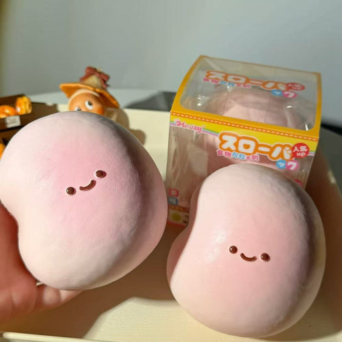 Moozy Pink Bean Squishy