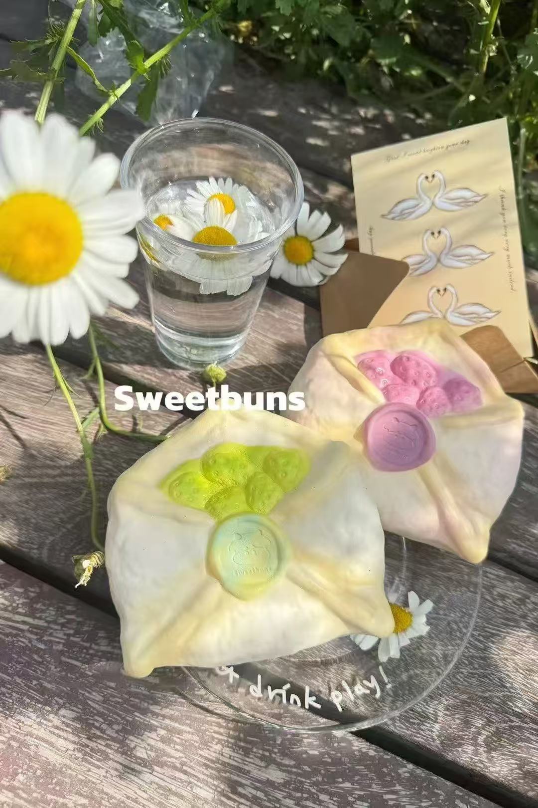 Sweetbuns Strawberry Envelope Bread Squishy