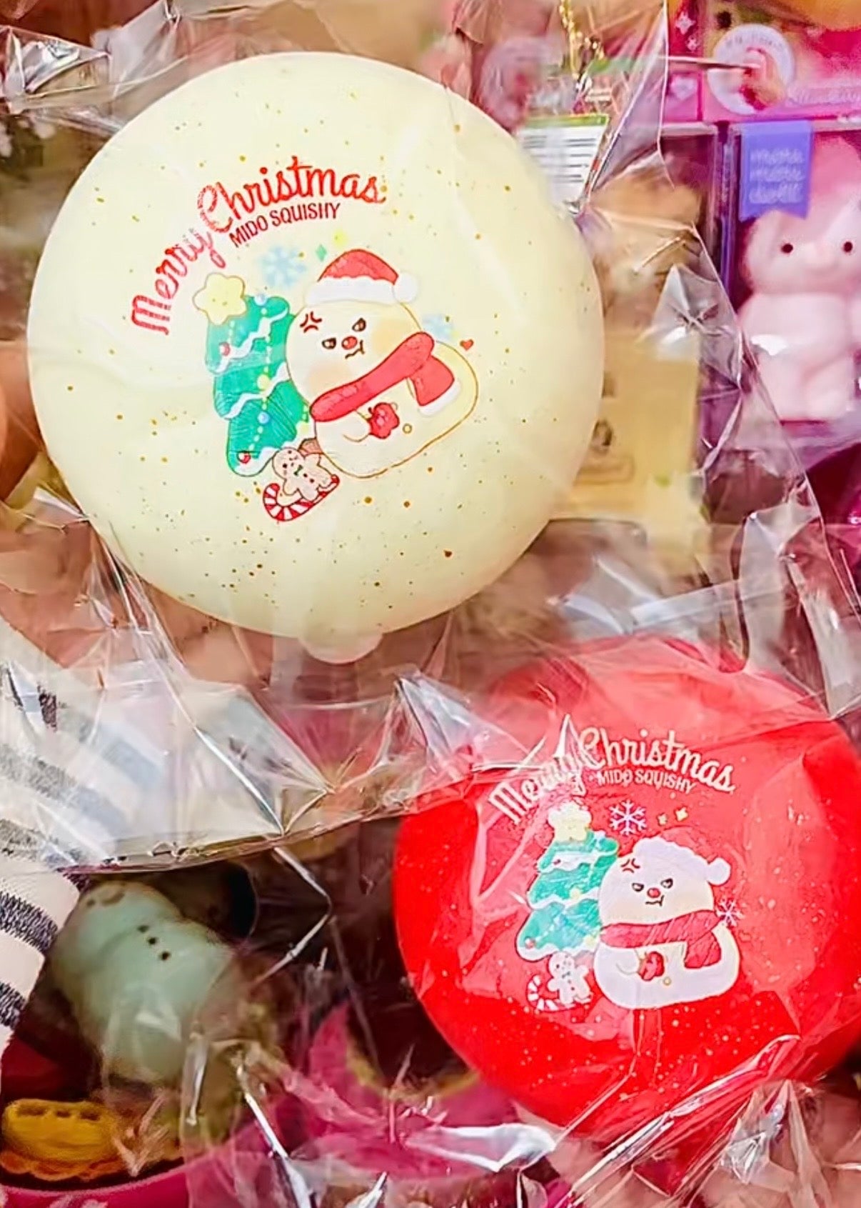 Mido Christmas Collection Bun Squishy