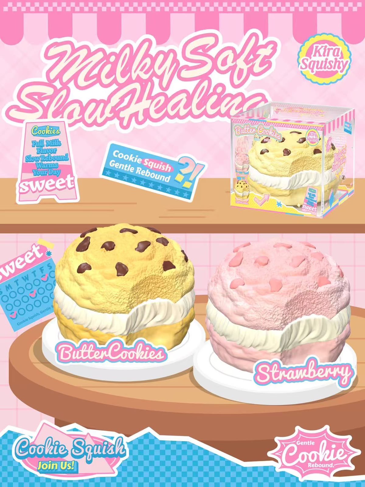 Kira Cookie Squishy