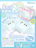 Hachimi Snowman Cotton Candy Squishy