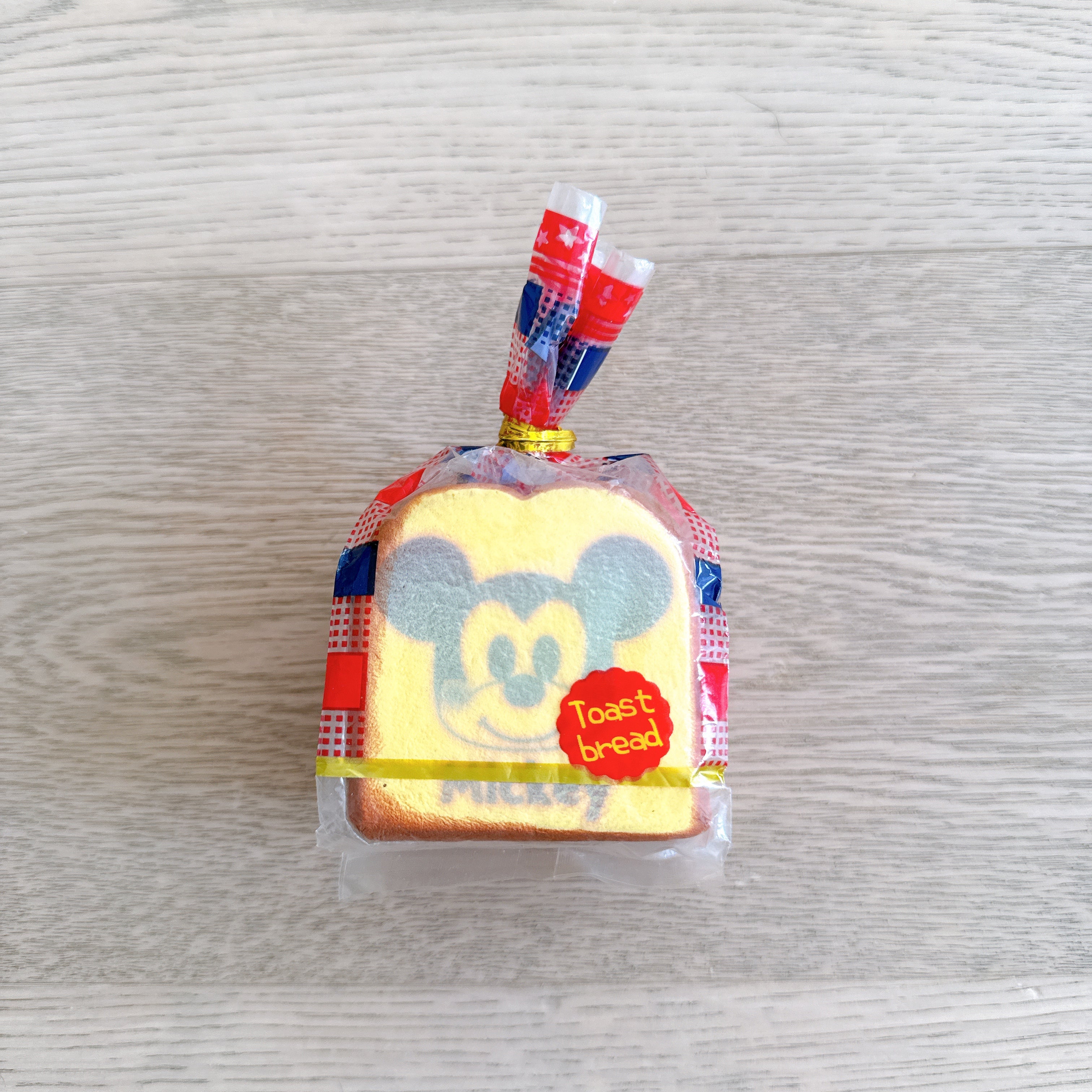 Disney Mickey Mouse Toast Bread Squishy