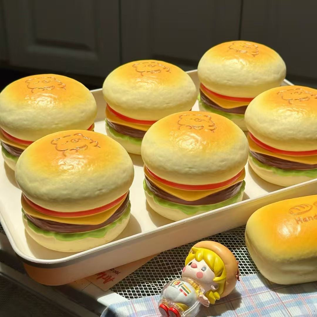 Moozy Capybara Burger Squishy