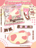 Mido x RSK Pink Stripped Banana Squishy