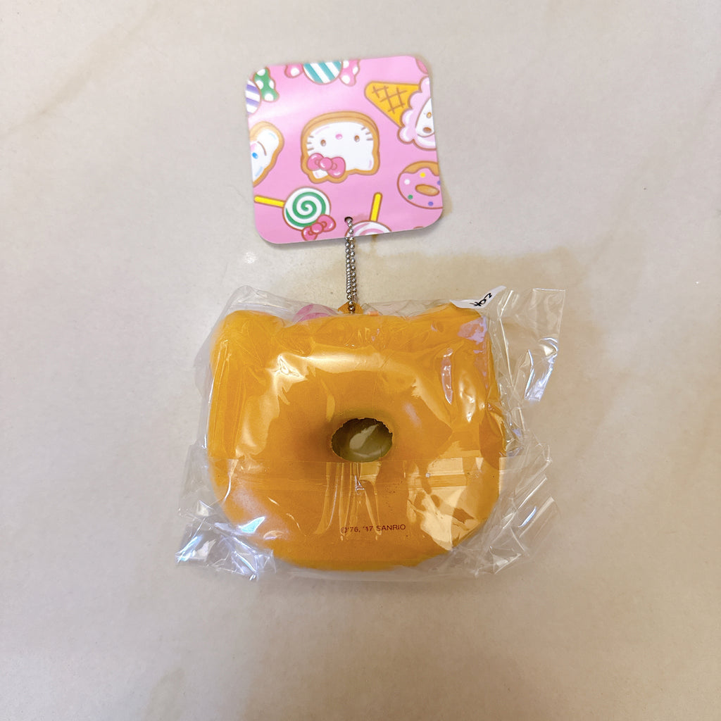 Hello Kitty Yellow Sprinkled Donut Squishy (2017 License)
