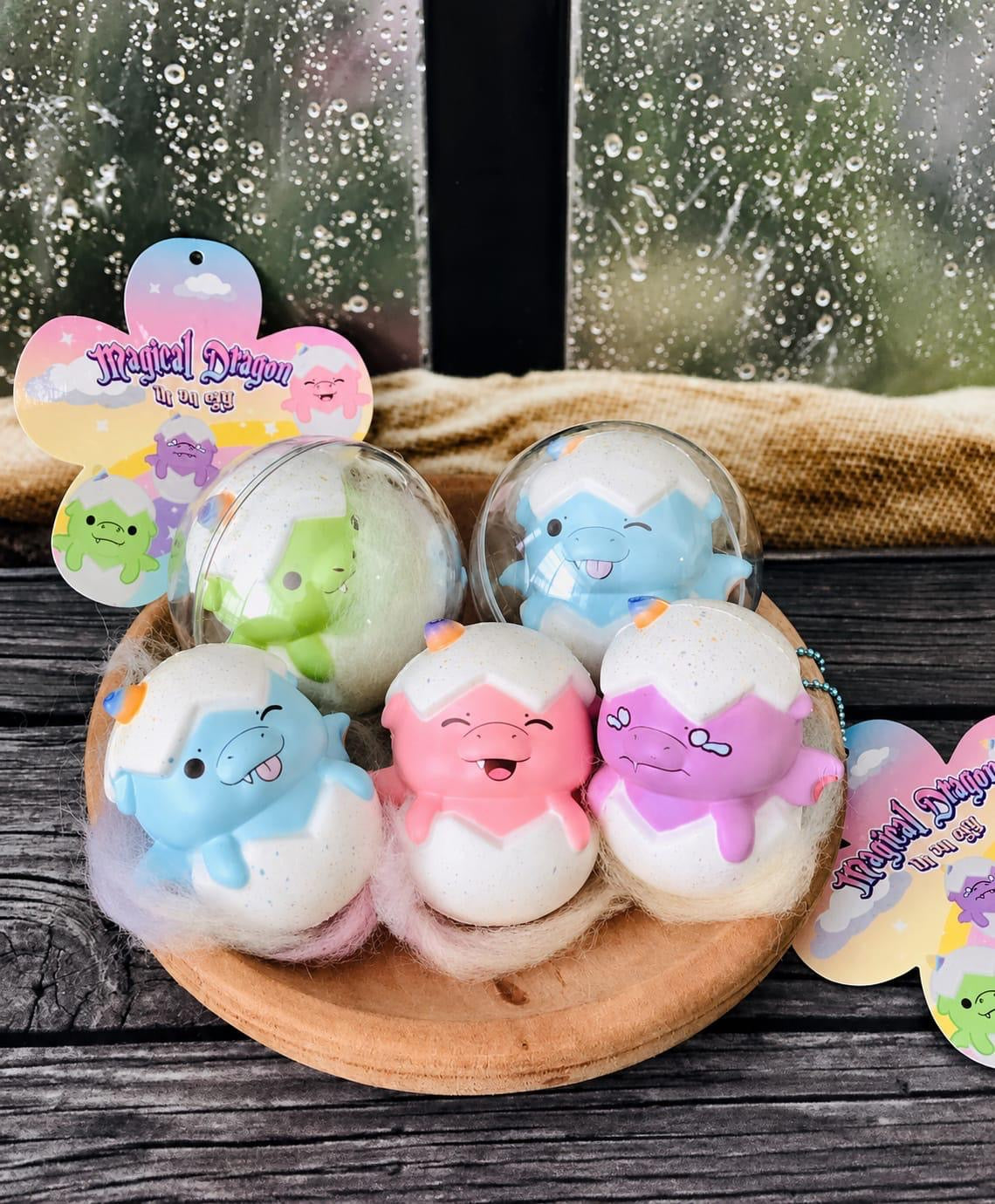 Punimaru Magical Dragon in an Egg Squishy