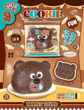 Mido Bear Chocolate Cookie Squishy