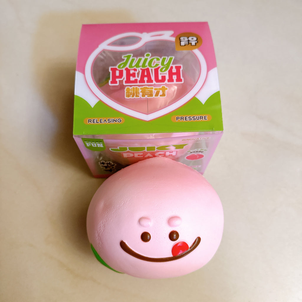 Mido Peach Character Squishy
