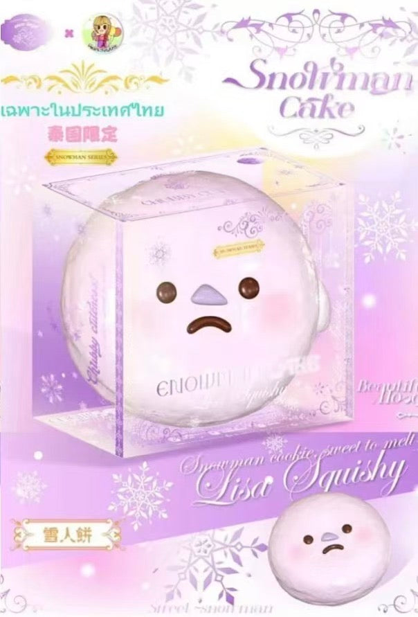 Lisa Snowman Cake Squishy
