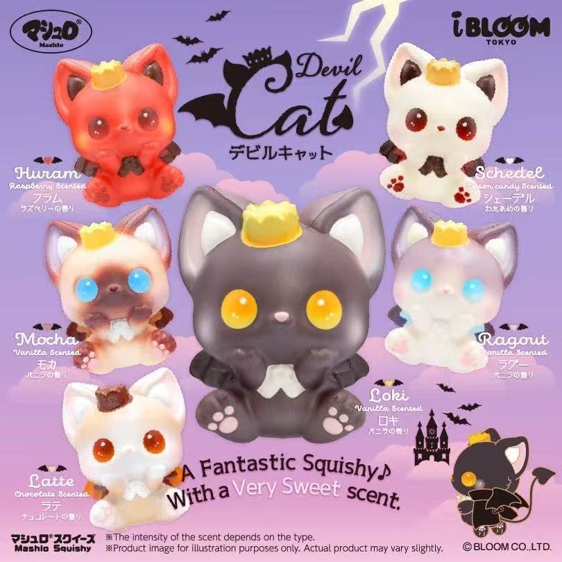 iBloom Devil Cat Squishy (Schedel)