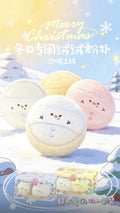 Bread Fantasy Snowman Blender Squishy Set (White & Yellow)