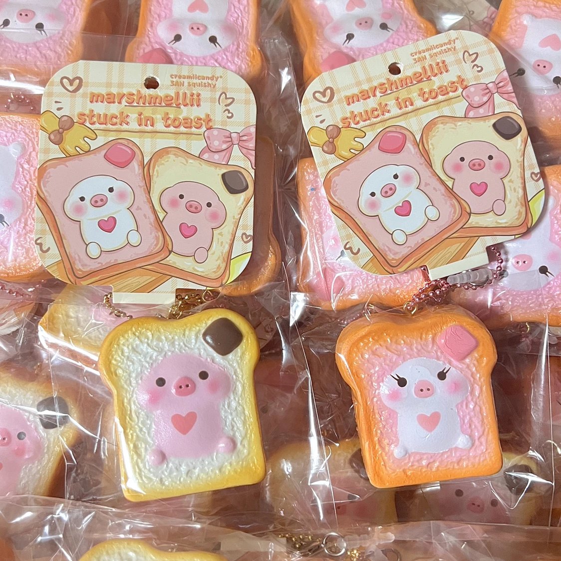Creamiicandy Marshmellii Toast Squishy