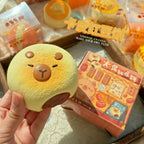 Moozy Capybara Red Bean Bun Squishy