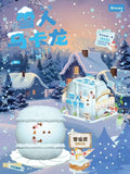 Hachimi Snowman Macaroon Squishy