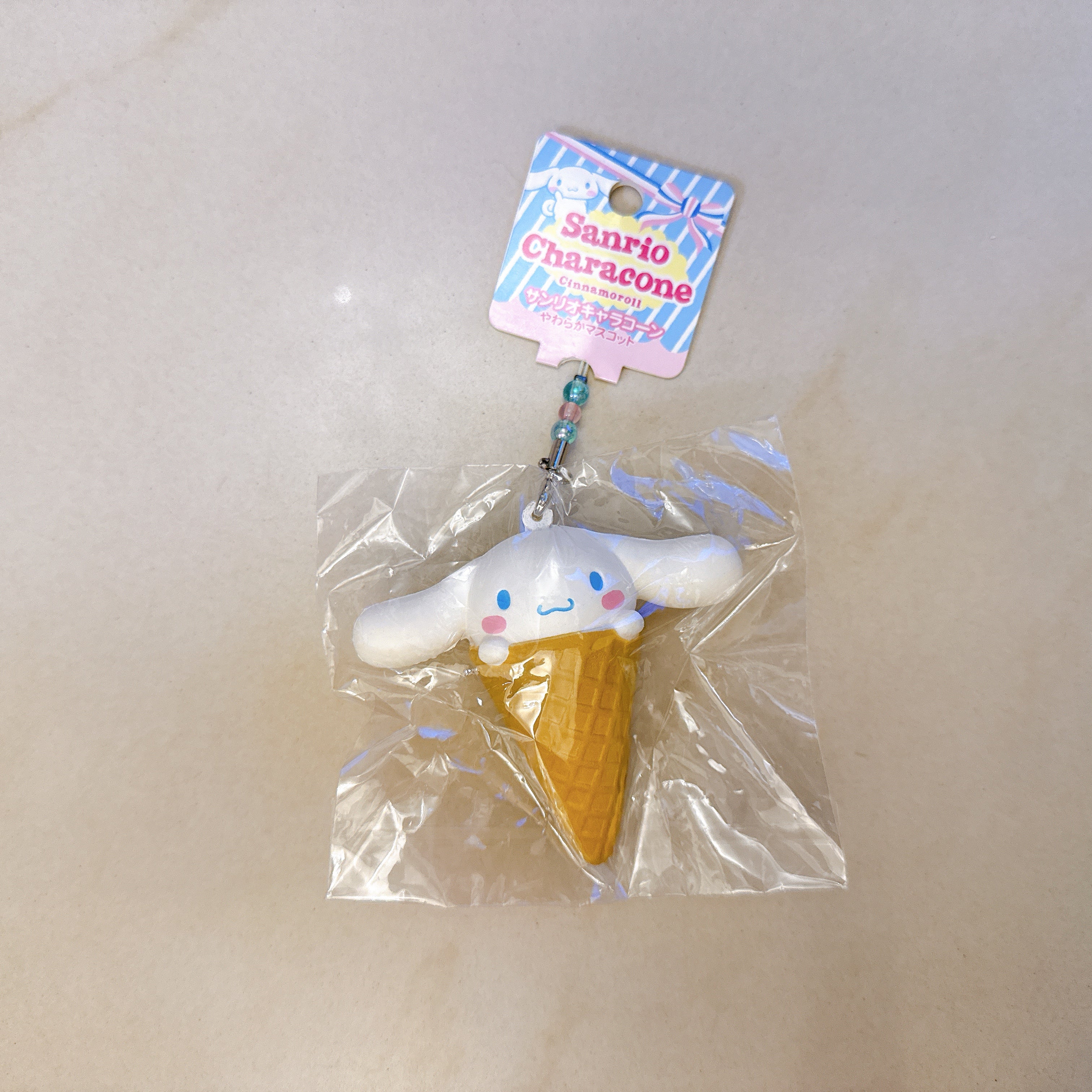 Cinnamoroll Icecream Cone Squishy (2014 License)