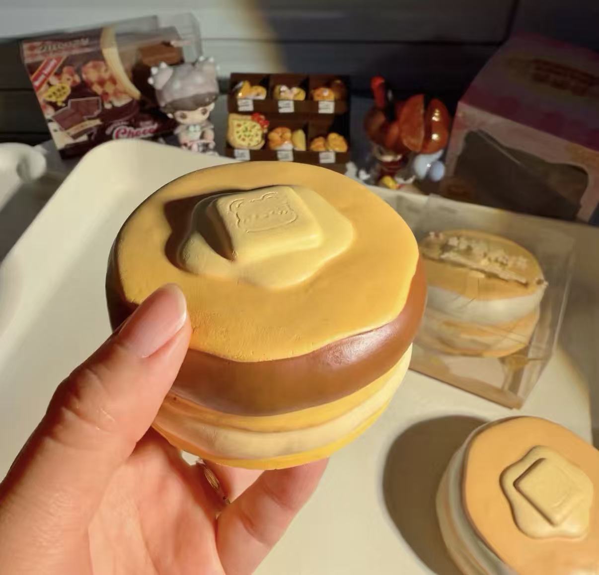 Moozy Honey Pancake Squishy