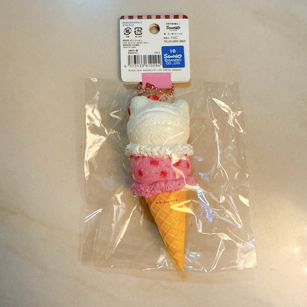 Rare Hello Kitty Ice Cream Squishy