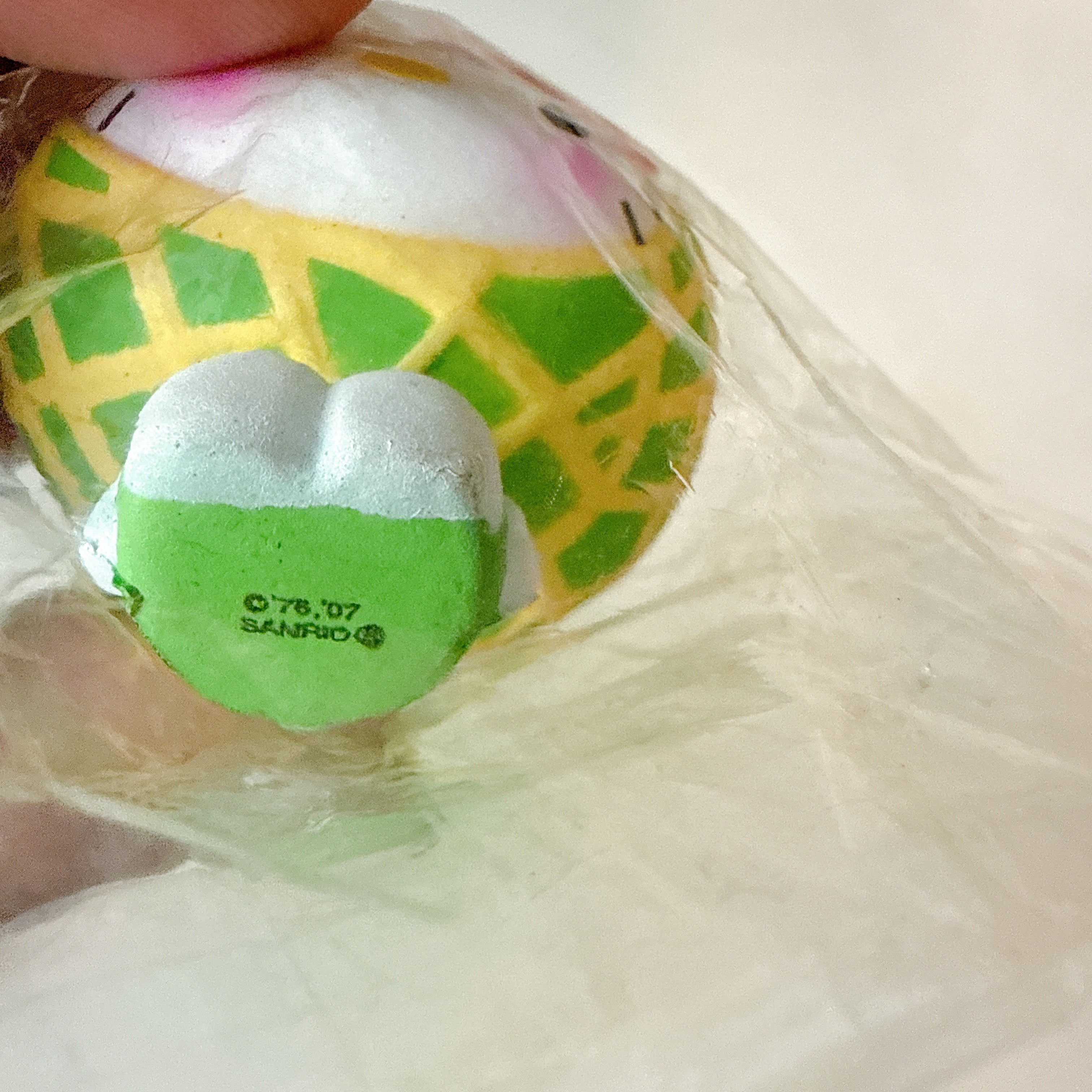 Rare Hello Kitty Melon Squishy (2007 License)
