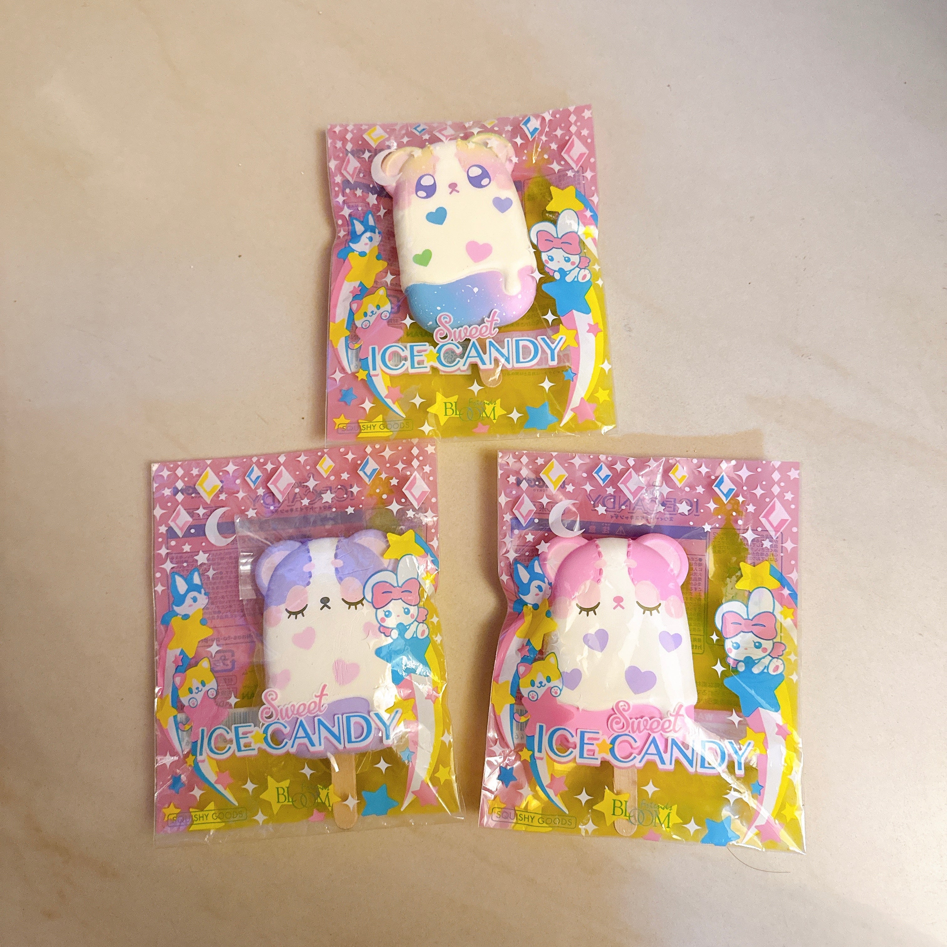 Rare iBloom Ice Candy Squishy