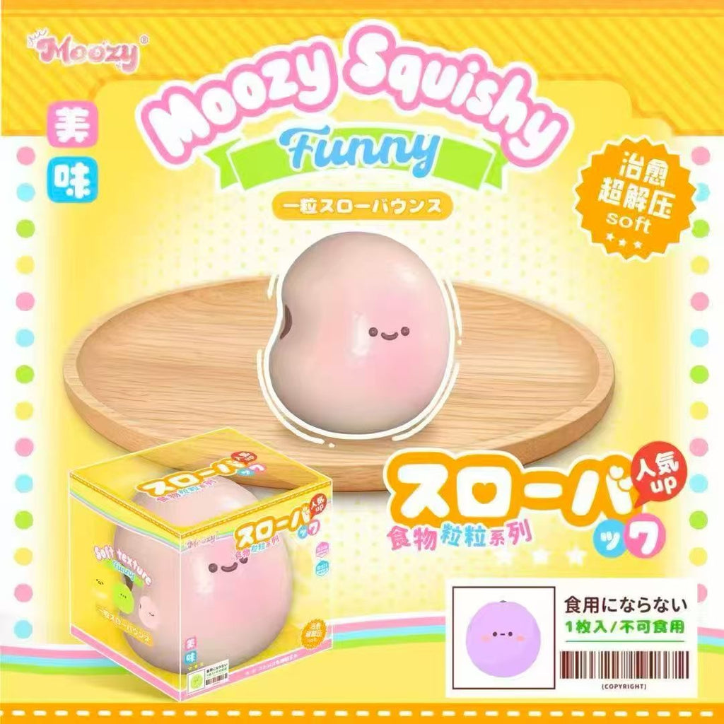 Moozy Pink Bean Squishy
