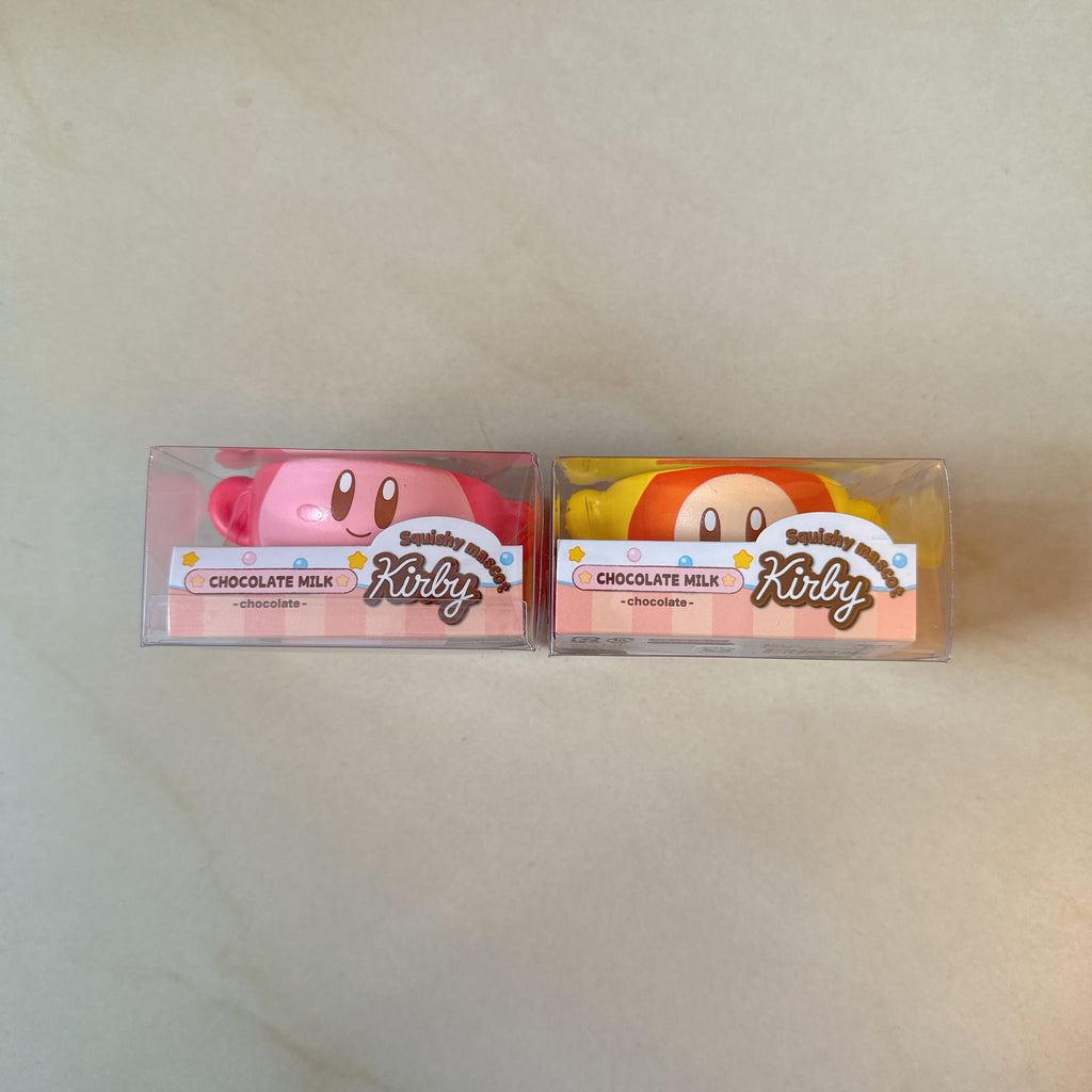 Rare Kirby Chocolate Milk Cup Squishy