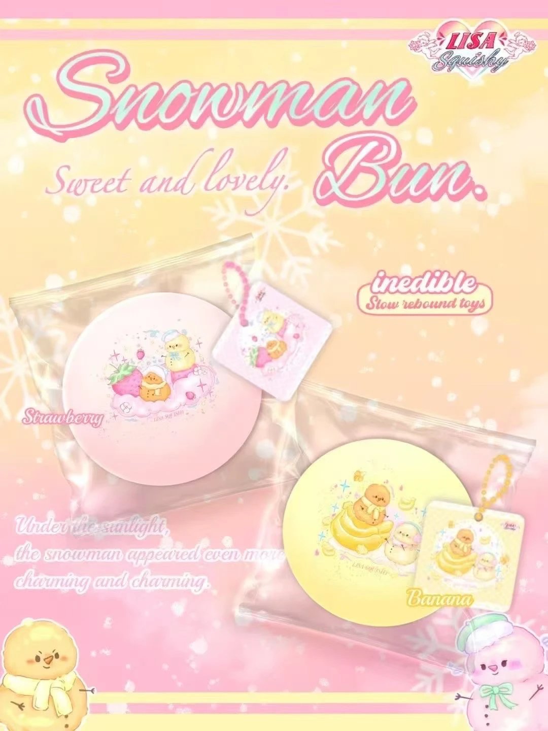 Lisa Collection Bun Squishy