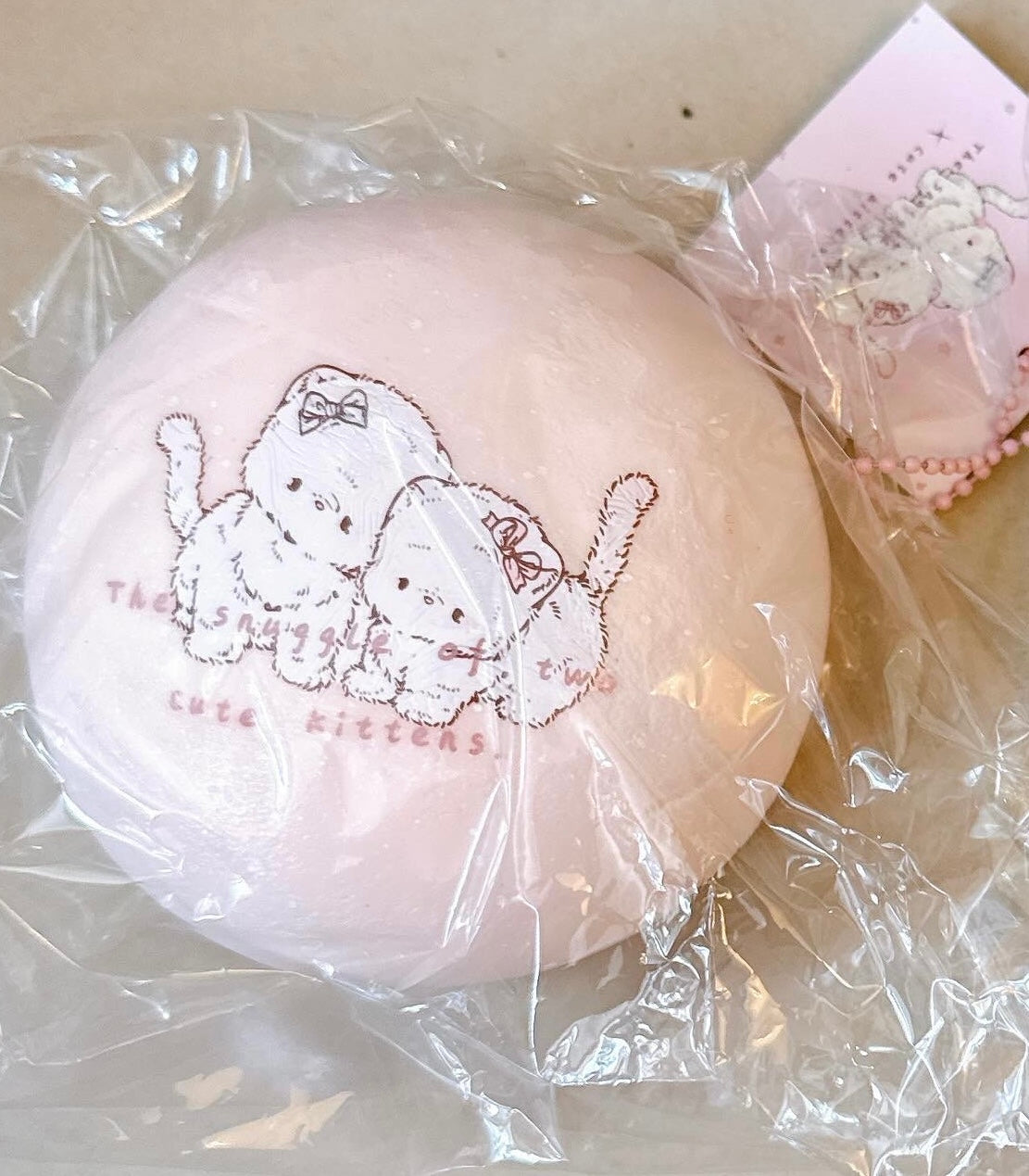Nunu Pink Bun Squishy