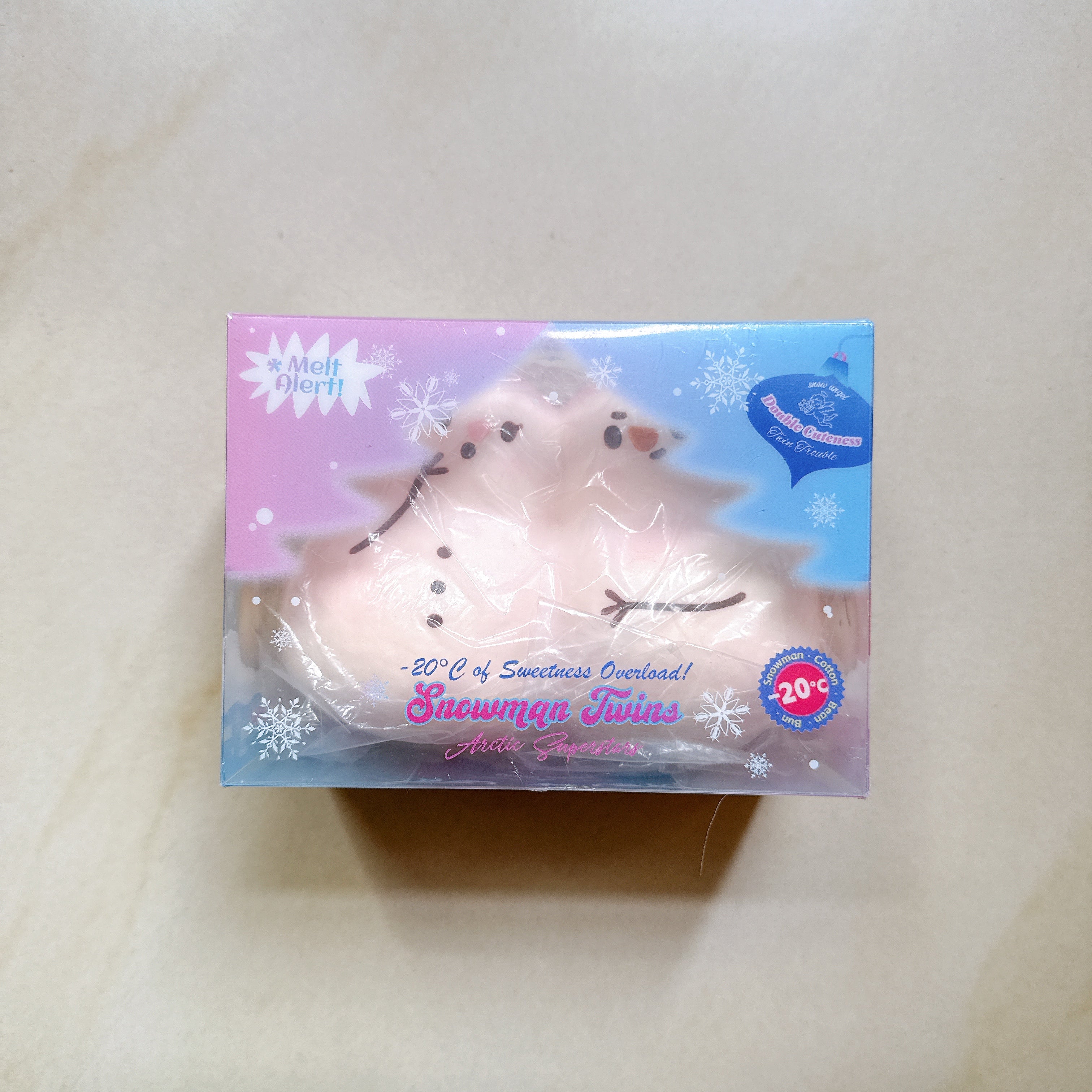 Lisa Snowman Twins Squishy
