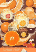 Sweetbuns Orange Cream Puff Squishy