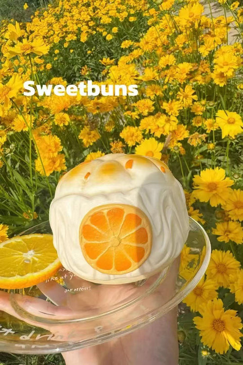 Sweetbuns Orange Cream Puff Squishy
