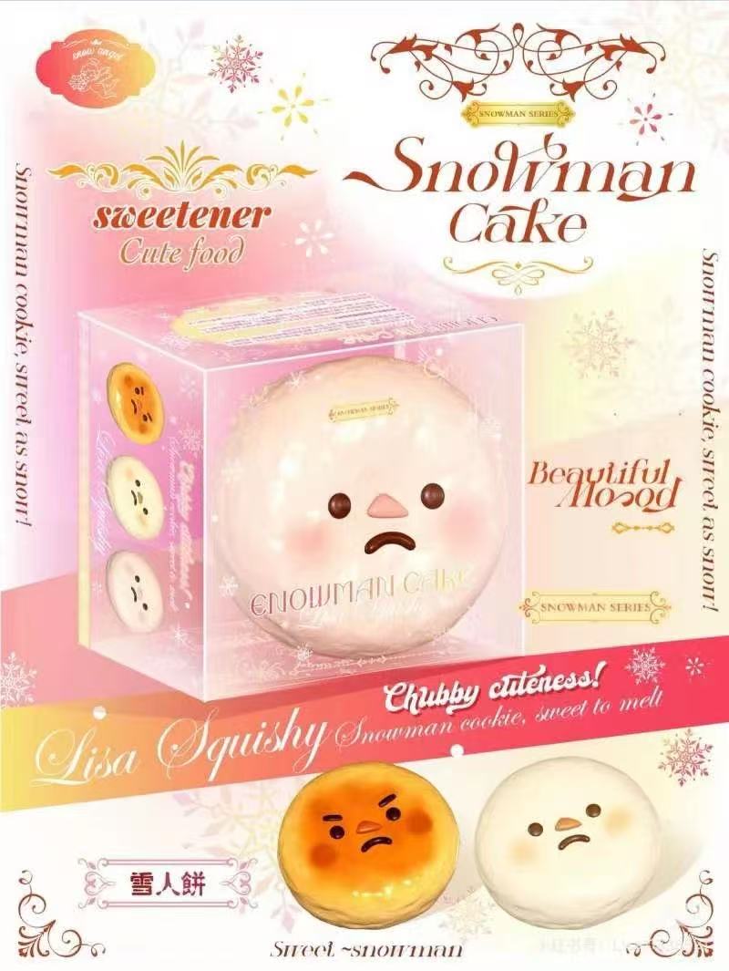Lisa Snowman Cake Squishy