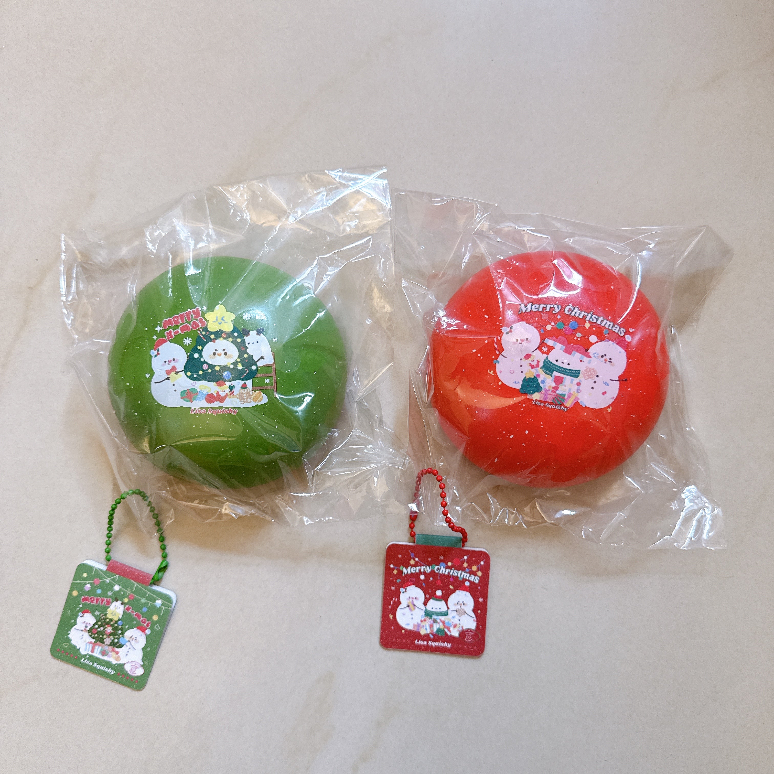 Lisa Holiday Bun Squishy (Christmas Edition) | Rare Squishy Kingdom