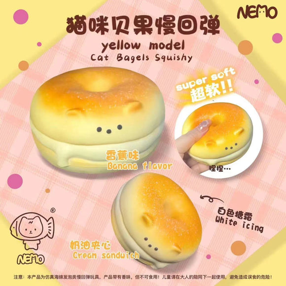 (Ship in mid Nov) Nemo yellow model cat bagel