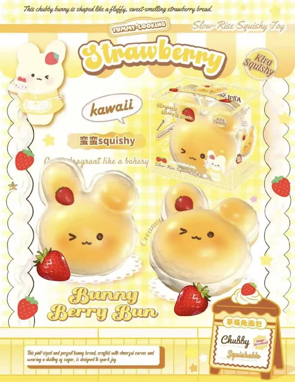 Kira Bunny Berry Bun Squishy