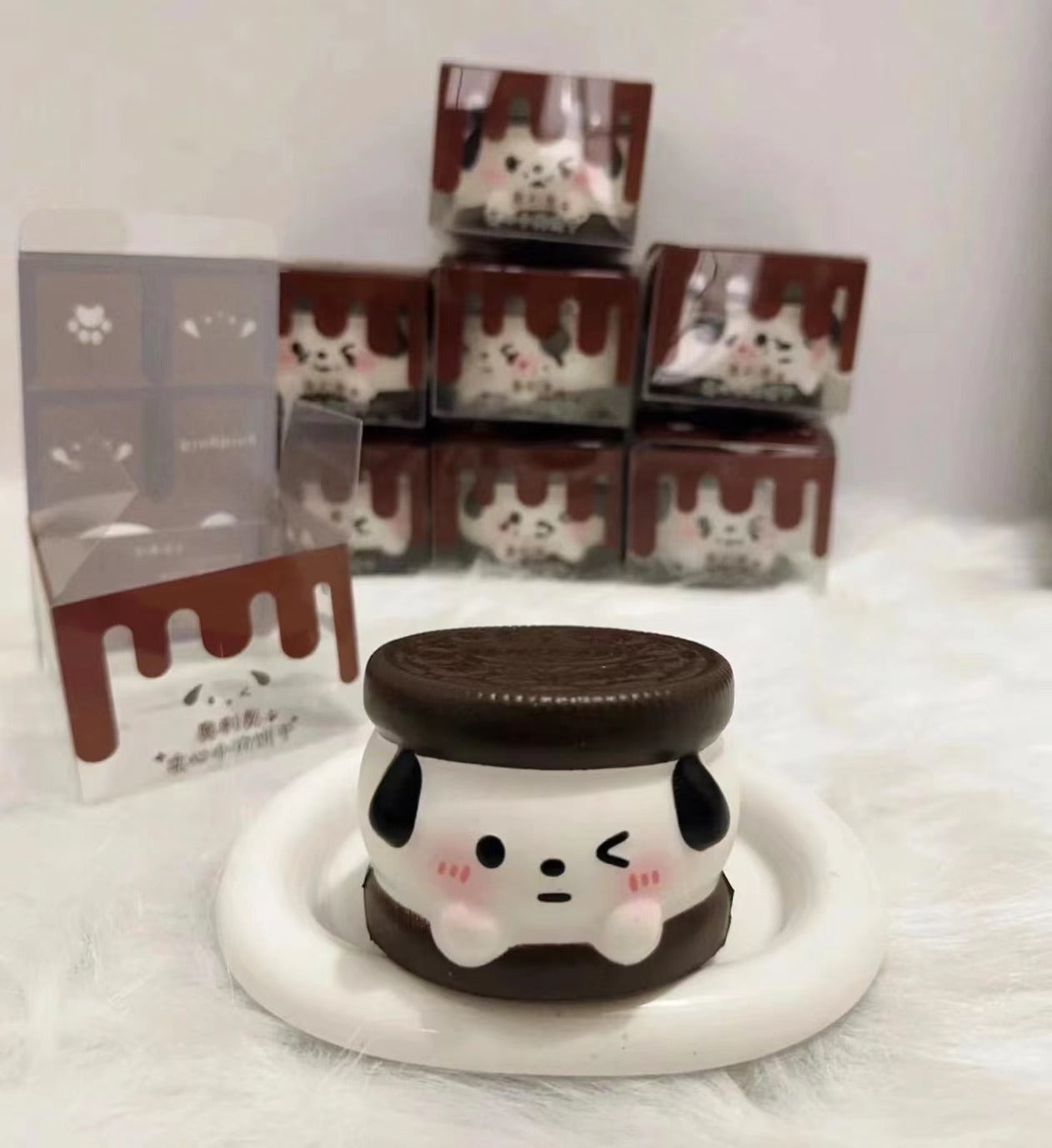 Oreo Puppy Squishy