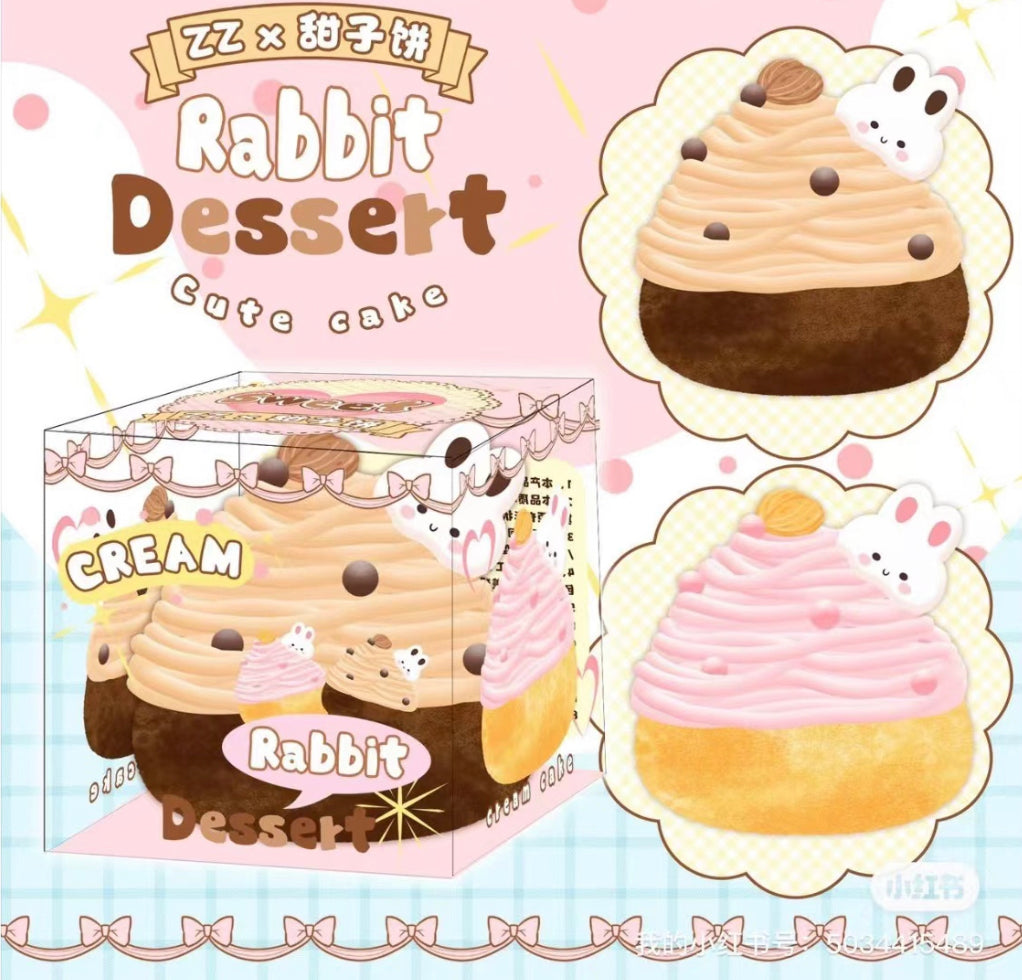 Rabbit dessert cake Squishy