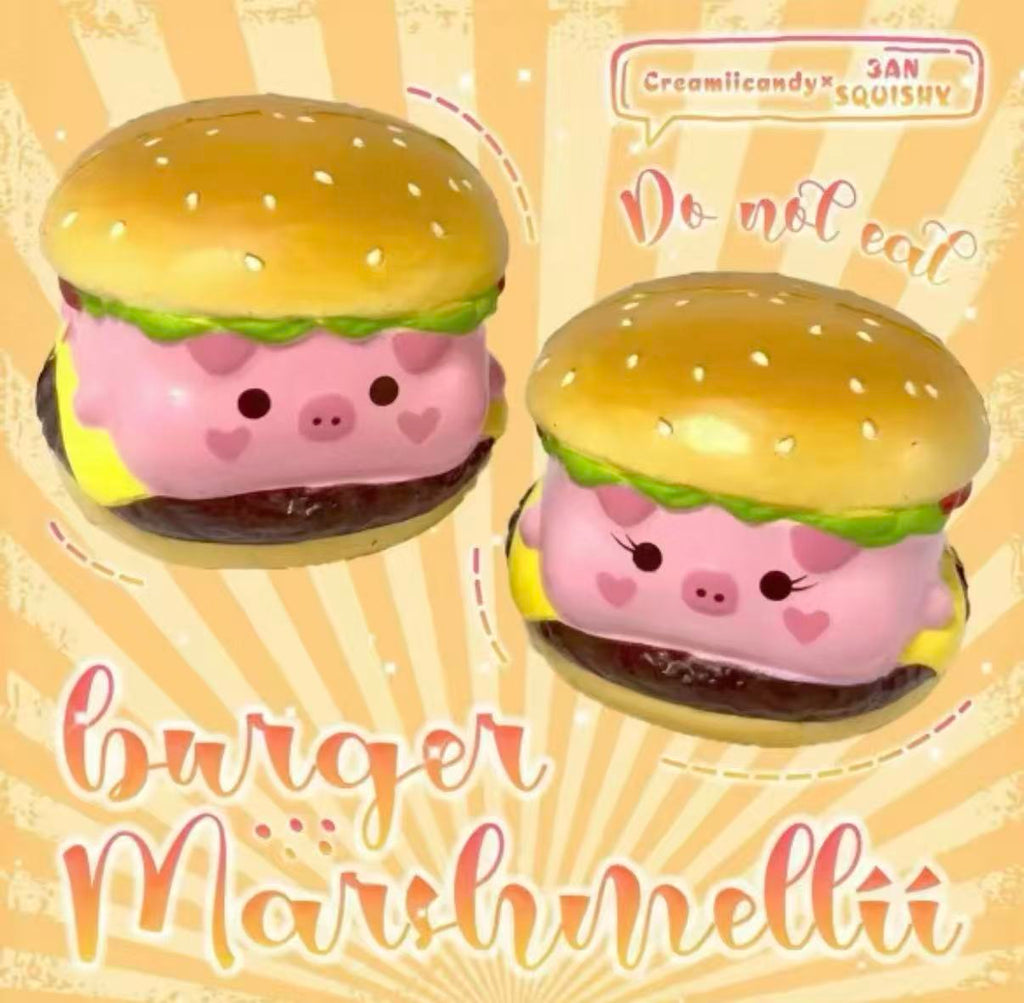 Creamiicandy Marshmellii Burger Squishy