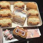 Moozy Raccoon Cream Roll Squishy