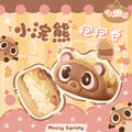 Moozy Raccoon Cream Roll Squishy