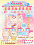 Lisa Snowman Ice Cream Squishy