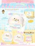 Lisa Snowman Cream Sandwich Squishy