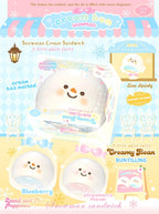 Lisa Snowman Cream Sandwich Squishy