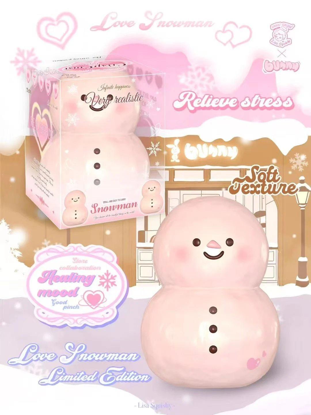 Lisa Love Snowman Squishy (Limited Edition)