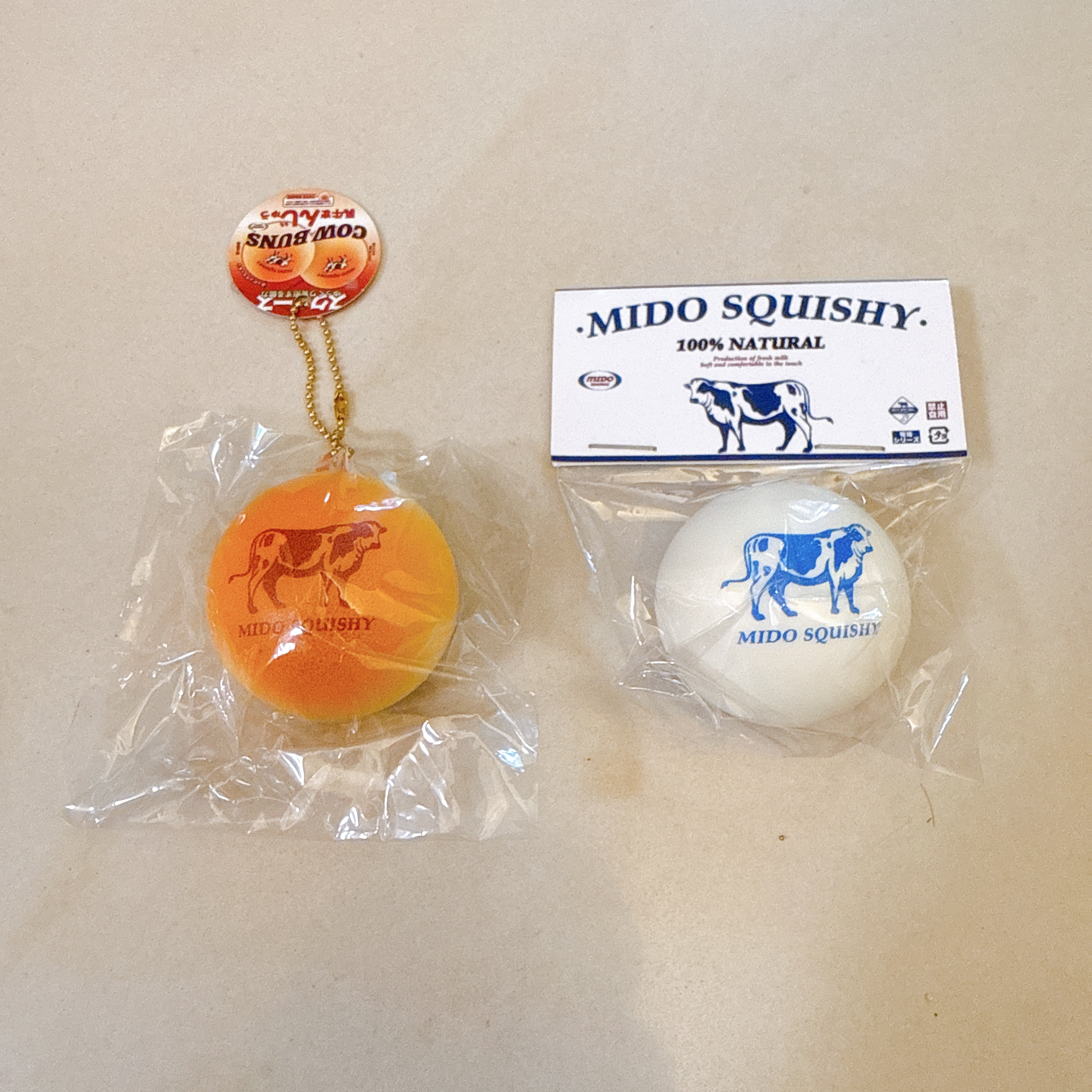 Mido Cow Bun Squishy