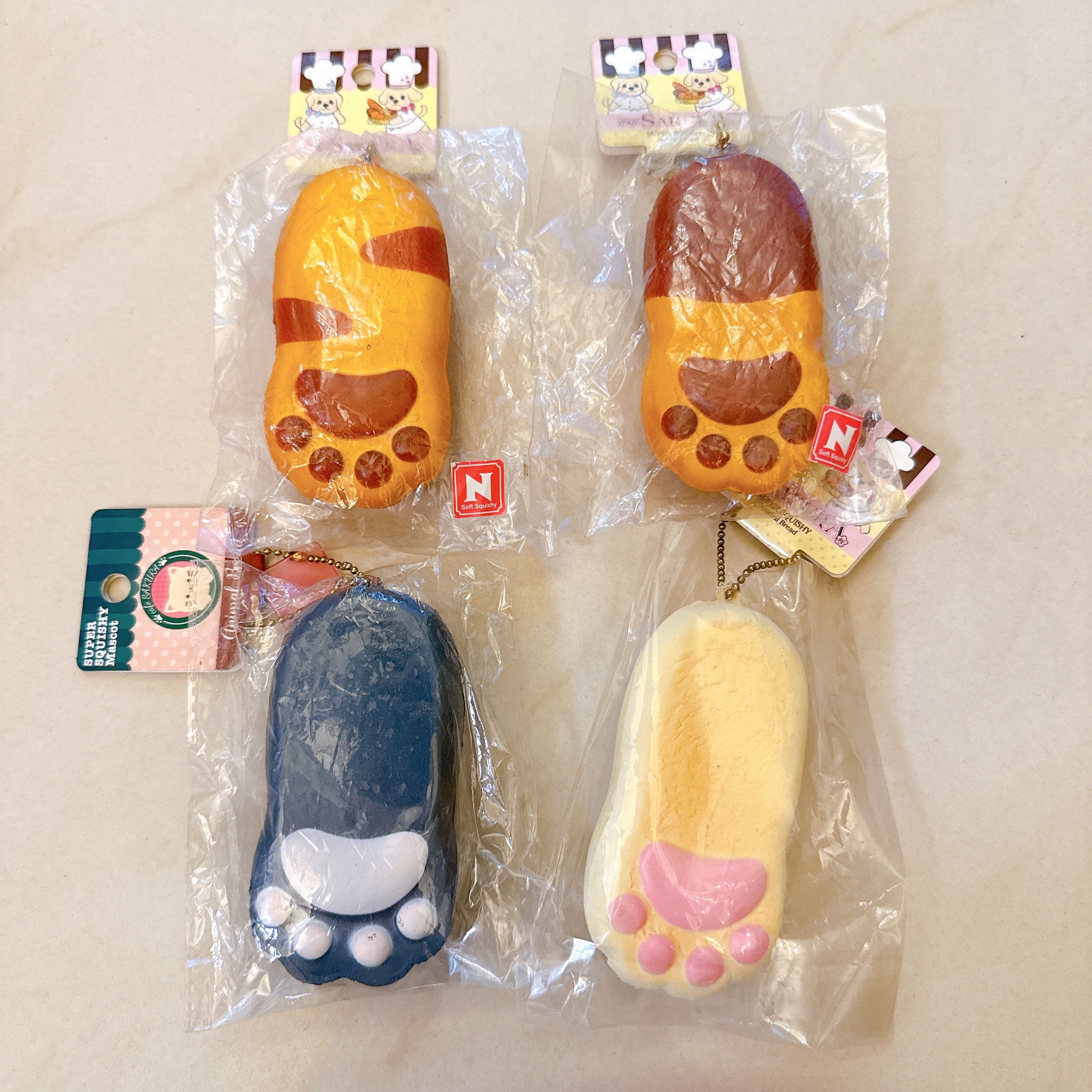 Sakura Cafe Animal Bread Squishy