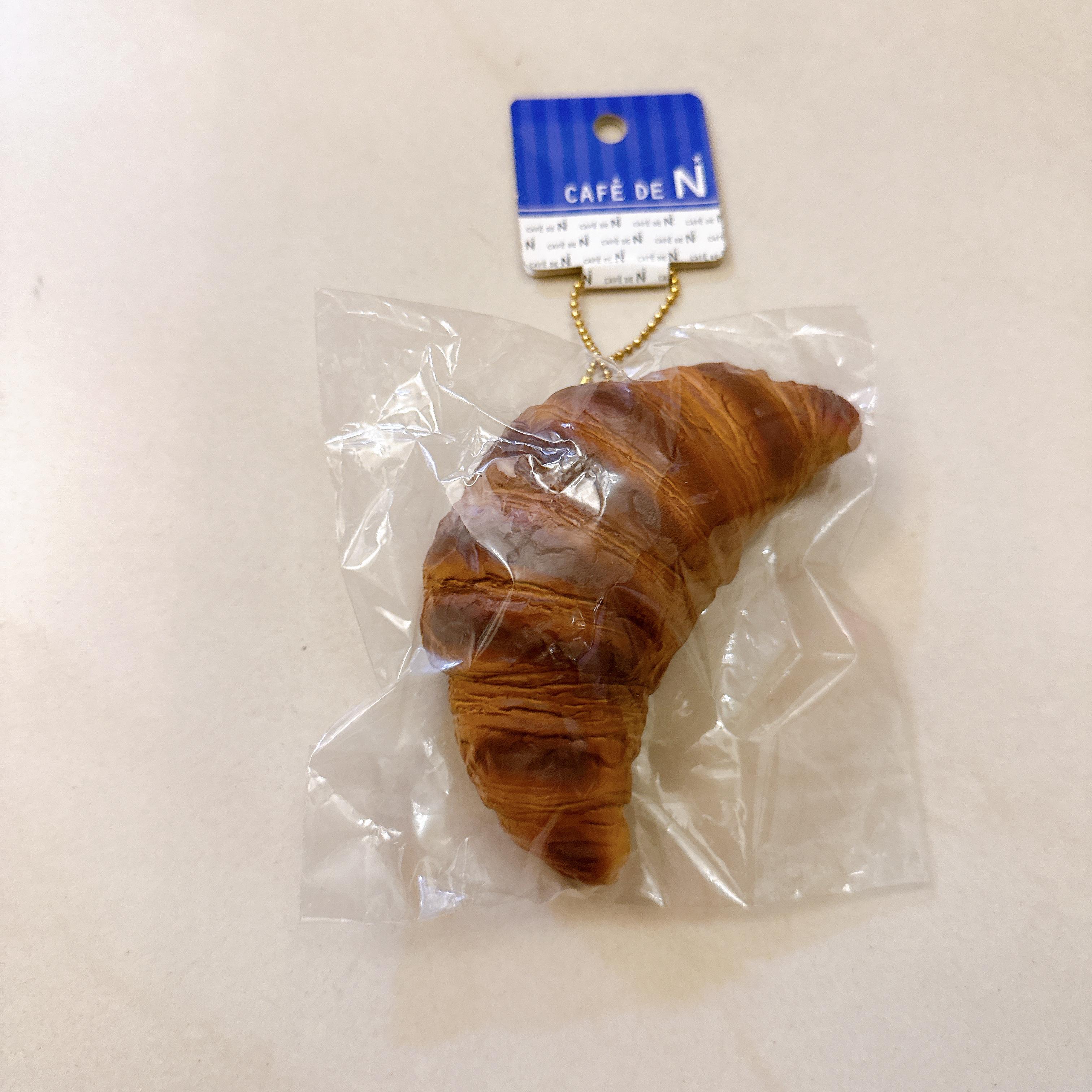 Cafe De N Chocolate Croissant Squishy