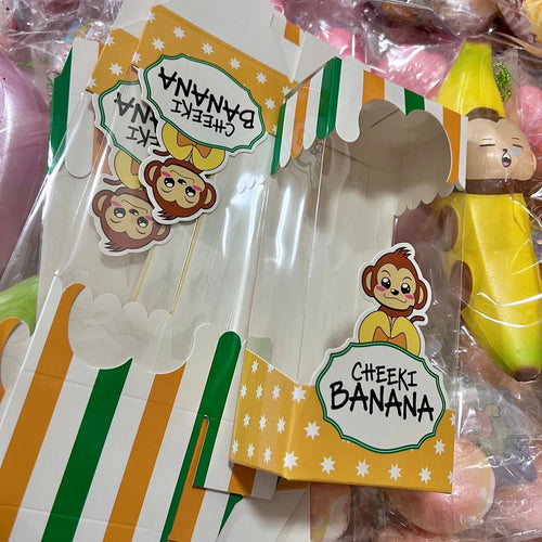 Punimaru Cheeki Banana Squishy