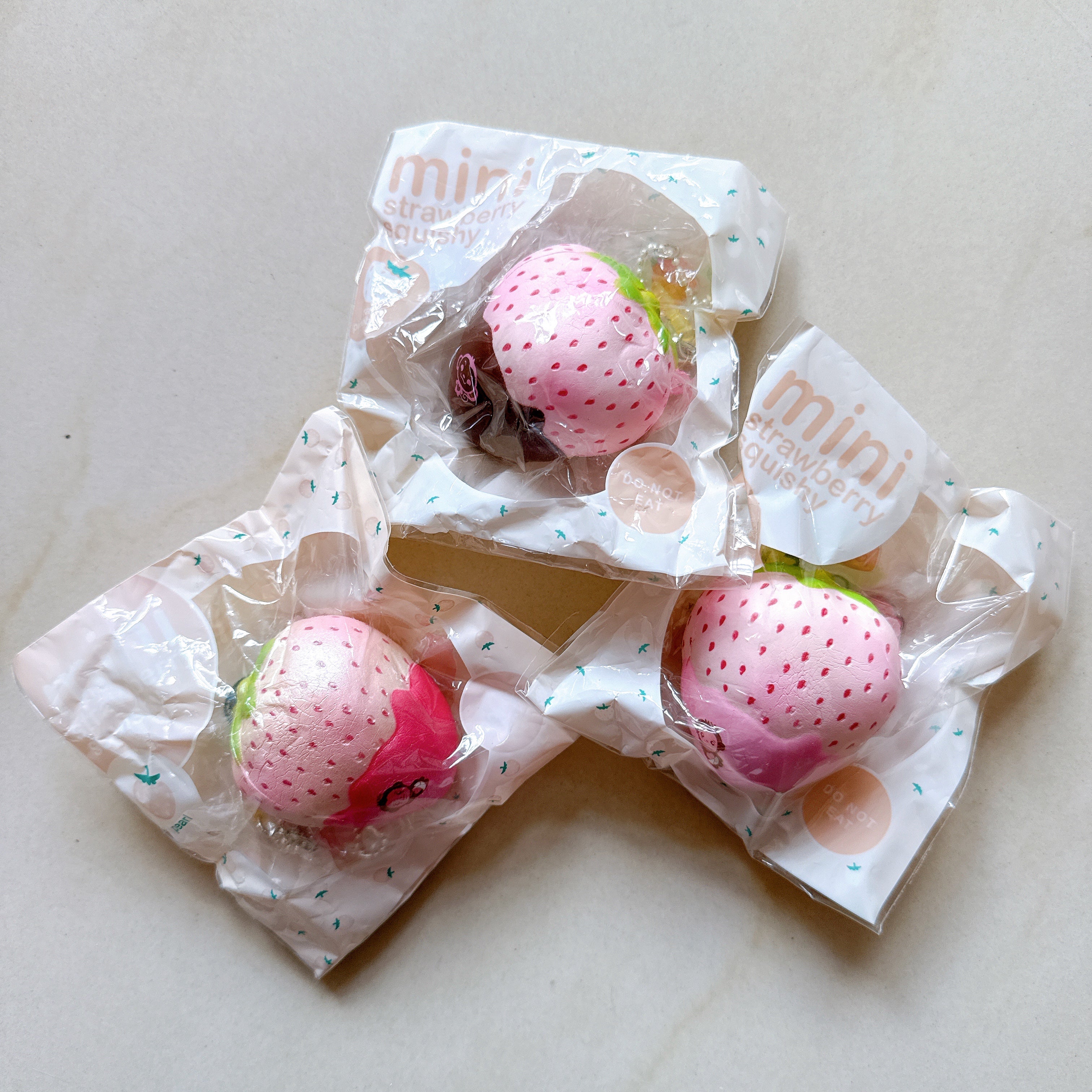 Punimaru Mini Strawberry Squishy