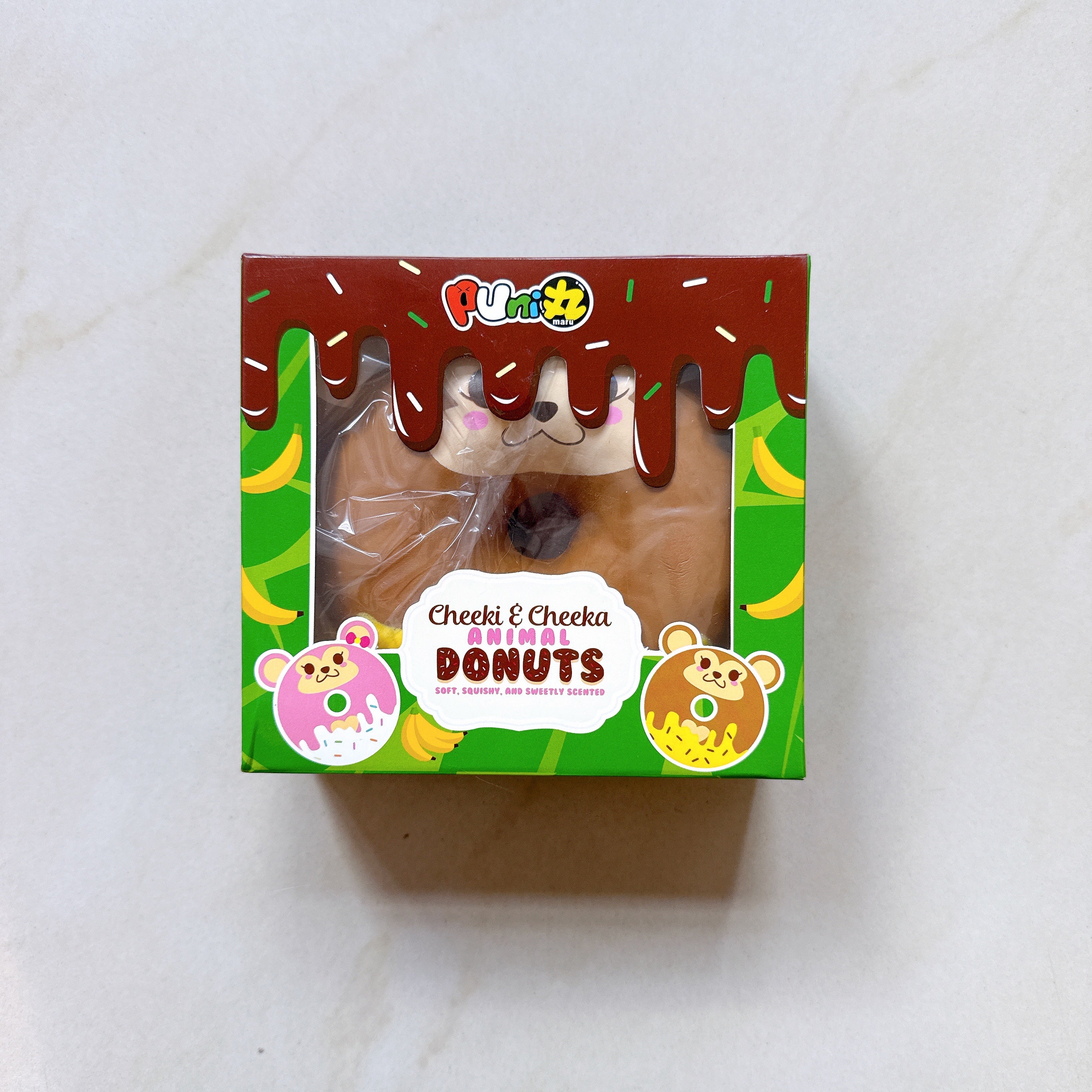 Punimaru Cheeki Animal Donut Squishy