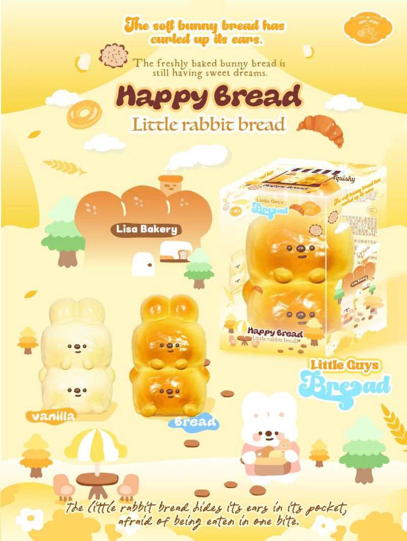Lisa Little Rabbit Bread Squishy